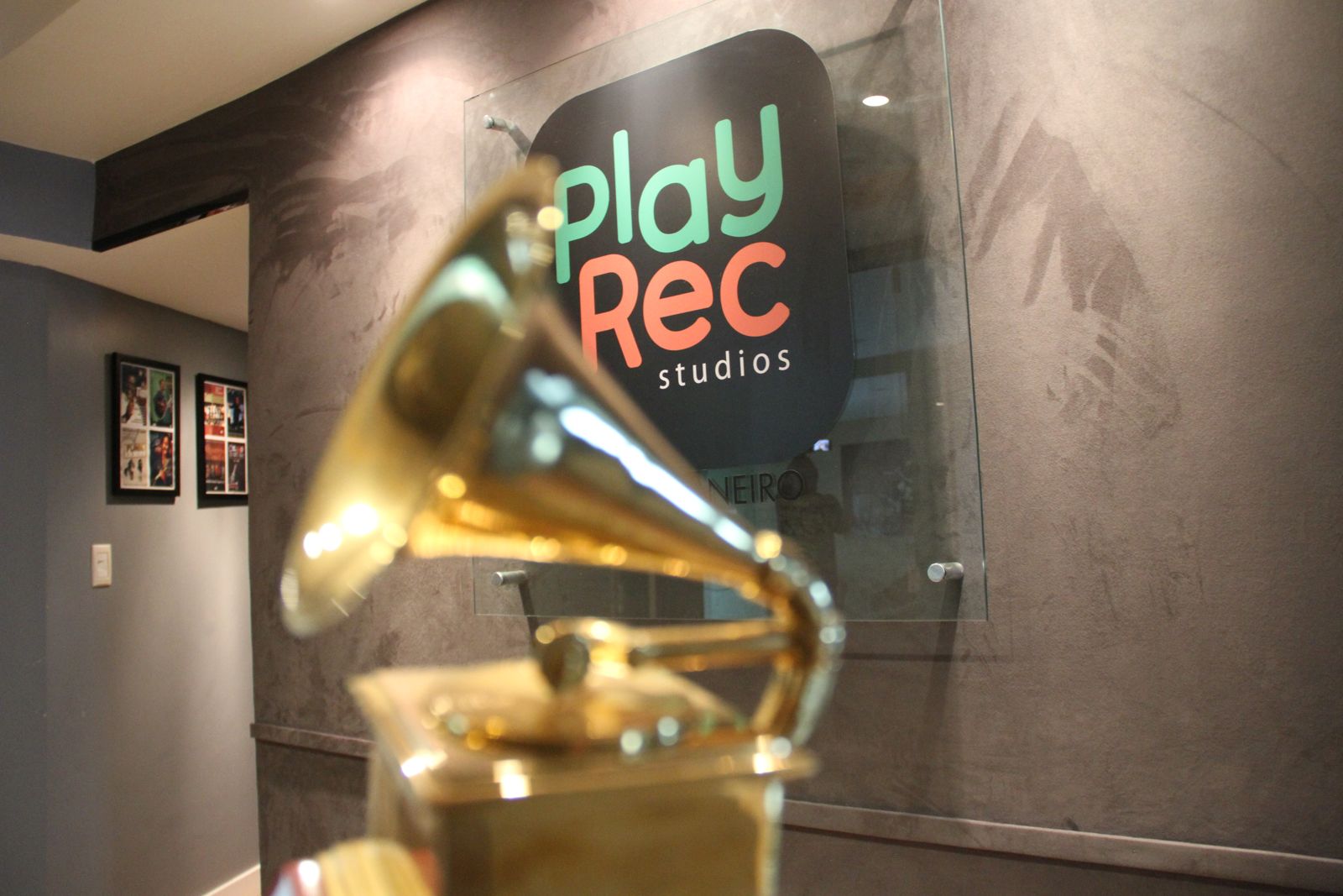 Grammy na recepção PlayRec