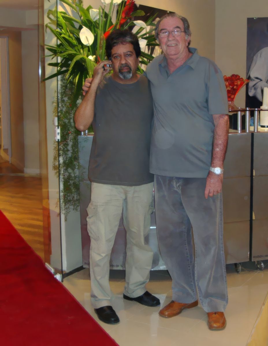 Júnior Mendes e Julinho Teixeira, fundadores do PlayRec