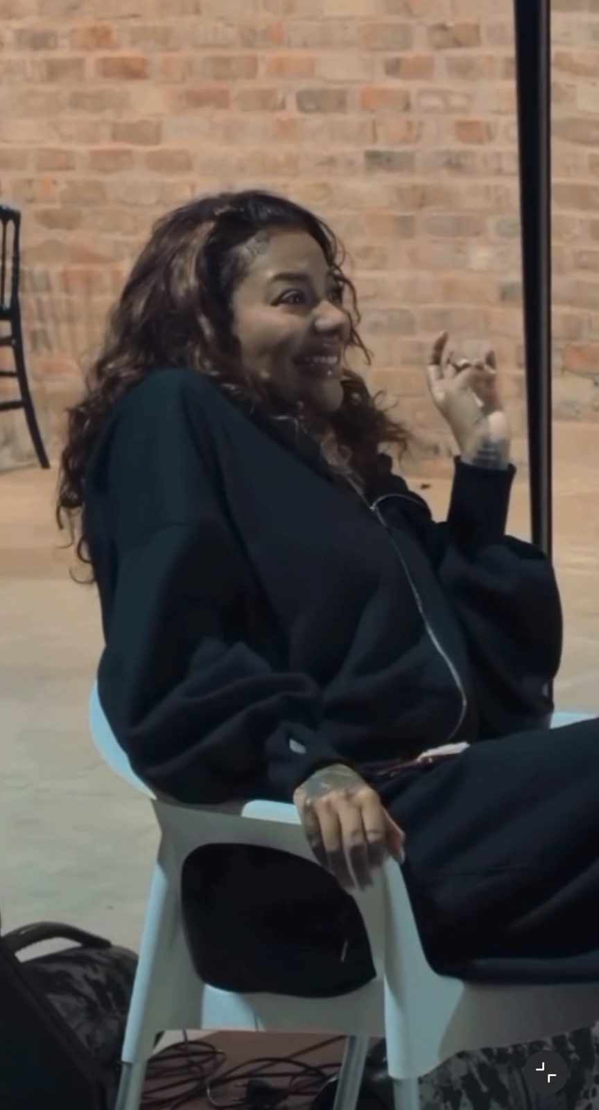 Ludmilla — Bastidores